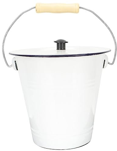 Alipis Enamel Bucket Lid for Milk Storage Pail for Kitchen Organisation for Laundry Use