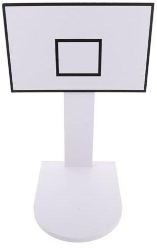 PRETYZOOM Mini-basketballkorb Zur Bodenmontage Mit Rückwand Und Für Schlafzimmer Oder Büros Heimdeko Und Funktionaler Basketballkorb Für Drinnen
