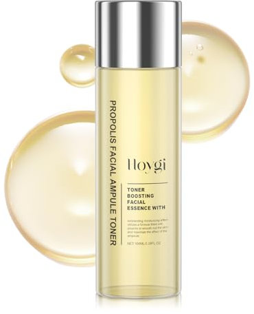 Honey Toner Gesichtswasser mit Propolis Extrakt &Hyaluronsäure, Ceramid NP,Koreanisches Glow-Serum,Verfeinerung des Hautbildes,Anti-aging Gesichtsserum für alle Hauttypen (100ml)