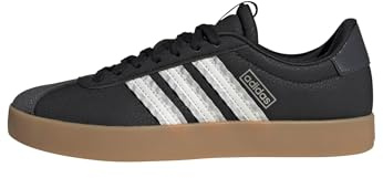 adidas Women's VL Court 3.0 Shoes, core Black/core White/Cyber met., 6.5 UK