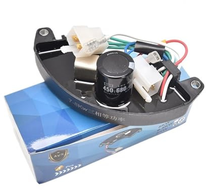 WRXYLFNSN 7-8 KW/8 7,5 bensingenerator med automatisk spänningsregulator (AVR) (8KW)