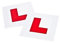 L PLATE KIT WHICH INCLUDES 3 X EXTRA THICK BOLT ON & 3 X EXTRA STICKY STICK ON L PLATE IDEAL FOR SCOOTERS AND MOPEDS EVEN SOME BIKES