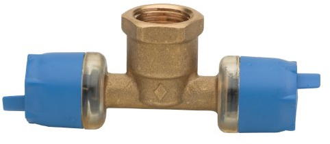 WIROSTECK | T-Stück | Stecksystem | Fitting 20 x 1/2 IG x 20 mm