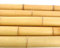 5er Set Bambusrohr gelb, Moso Bambus 300cm Gebleicht, Durch. 8-9cm - Bambusrohr der Sorte Phyllostachys pubescens sind EIN warmes und natürliches Material