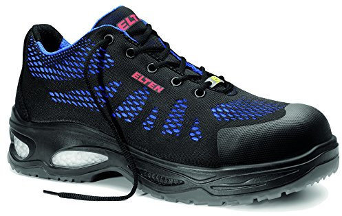 ELTEN Herren Logan Blue Low ESD S1 Sicherheitsschuhe, Blau, 45 EU