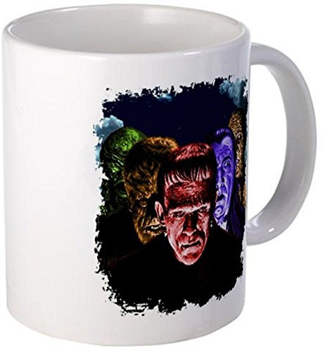 11 ounce Mug - Color Universal Monsters Mug - S White