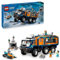 LEGO City Le Camion Scientifique des Explorateurs en Arctique - Jouet Véhicule d'Exploration avec Direction & Suspension - Motoneige, 5 Minifigurines & 3 Figurines de Loups - Cadeau Garçon 8 ans 60471