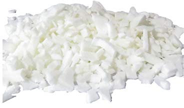 pemmiproducts Latex Schaumstoff Flocken aus 100% Kautschuk, Weiss, 2 kg, (EUR 8,00/kg), waschbar, Latexflocken geeignet als Füllmaterial für z.B. Plüschtiere, Puppen, Bären, Kissen usw