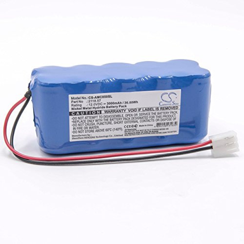 vhbw Batterie Remplacement pour AEMC 2118.57 pour Outil de Mesure (3000mAh, 12V, NiMH)