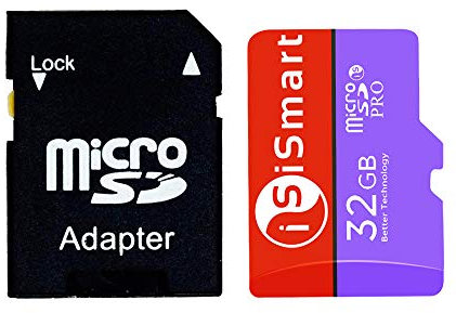 32GB Class 10 SDHC FT Flash Fast Reading & Writing Rate MicroSD Memory Card With Adapter For Mobile Phone Tablet Camera MP3 Players & PDA’S