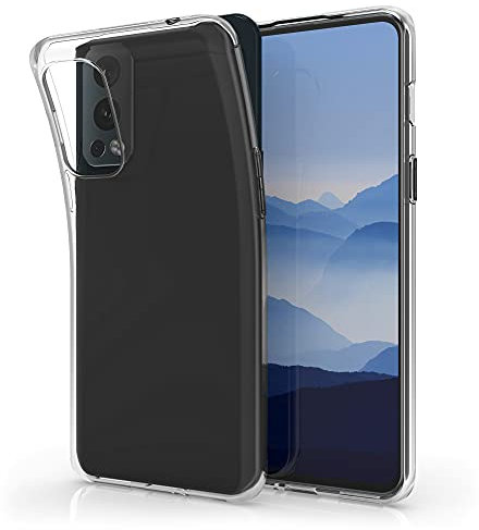 kwmobile Hülle kompatibel mit OnePlus Nord 2 5G - Silikon Handyhülle transparent - Handy Case in Transparent