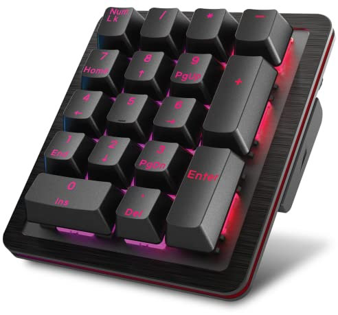 MOUNTAIN Everest 60 Num-Pad mit RGB Beleuchtung - Tactile 55 Black