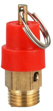 Valvola di Sicurezza in Ottone 1/4 1/8 per BSP 8 kg compressore d'Aria valvola di Sicurezza 120PSI