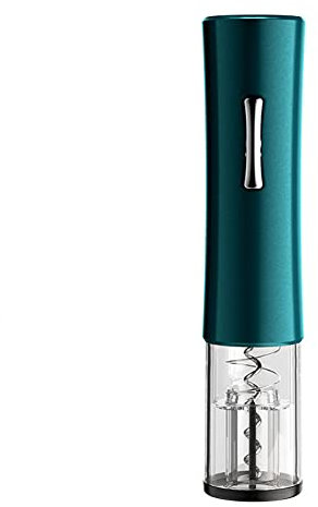 SPELAX Sacacorchos para Vino, abridor de Vino eléctrico, sacacorchos automático Creativo para el hogar, Adecuado para Amantes del Vino, hogar, Restaurante, Fiesta y como Regalo (Verde)