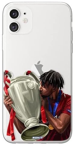 MYCASEFC Divock Origi LFC Football Silicone Case for iPhone 7 Printed in France