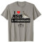 Armbanduhr mit Aufschrift I Love Jesus and Willow Ptarmigans, Alaskan State T-Shirt