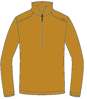 CMP - Felpa Uomo, Zucca, 54