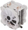 Zunate Enfriador de CPU de 120 Mm, Ventilador de Enfriamiento de Disipación de Calor para RGB 40CFM, para Intel LGa 775 1150 1151 1155 1156 1366 2011 (X79 X99 X299), Compatible con para (#2)