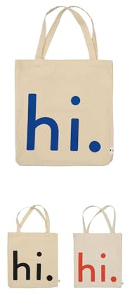 Design Letters Lieblings Einkaufstasche - 100% Bio-Baumwolle, Oeko-Tex-zertifiziert. Modischen Farben, einschließlich Schultergurt, Maschinenwäsche, L: 44 x B: 42cm