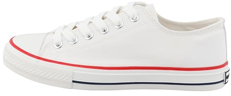 Tom Tailor Damen 7490130001 Sneaker, weiß, 37 EU