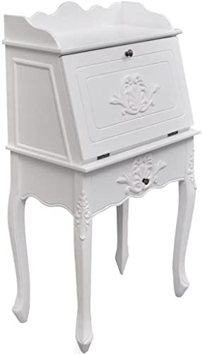 SKM Sekretär aus Holz im französischen Landhaus-Stil, Weight: 18.7 kg, 241735