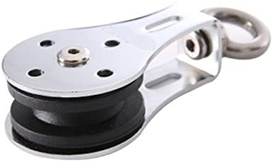 Riemenscheibenblock, 300 kg, Rillenrad, stumm, Drehgelenk, Fitness, Krafttraining, Lager, Heberolle, Edelstahl, Duplex-Kugellager, schwer