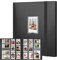 560 Taschen Fotoalbum für Fujifilm Instax Mini Kamera, Polaroid Kamera, für Fujifilm Instax Mini 11 12 9 40 Evo Liplay 8 7+ Sofortbildkamera, Fotoalbum für Polaroid Zink 2x3 Fot (Black)