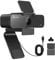 N newline 4k Webcam PC mit Mikrofon mit Rauschunterdrückung, 3 AI Modi und 2 Gestensteuerung, Weitwinkel, USB 4k Kamera für PC Mac Laptop Videokonferenzen, Live-Streaming