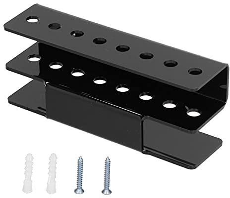 Qivine Dart Board Wall Mounted, Dart Board Dracket, Dartboard Hanging Bracket for Wall, Dartboard Stand Can Hold 8 Darts, Darts Rack Indoor Pin Darts Stand Display Holder for Games Targets