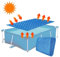 Manta Térmica para Piscina Solar, Manta Termica Piscina 3x2 M, Cubierta Solar De Burbujas - Cubierta Solar Resistente Al Desgaste para Piscinas con Función De Aislamiento