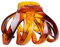 Pince à griffes de poulpe - Pinces à cheveux à griffes de poulpe antidérapantes pour femmes,Accessoires de coiffure quotidiens pour grandes filles, pinces à araignées, noir, marron