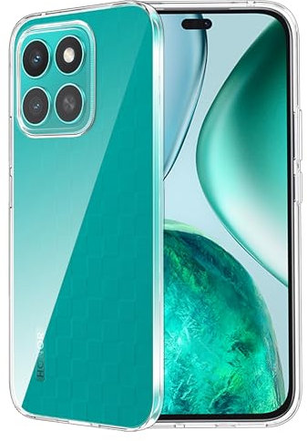 FDHYFGDY Cover Per Honor X8c Custodia, custodia per cellulare in TPU antiurto trasparente, Custodia protettiva sottile in silicone morbido