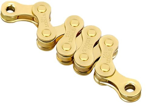 114/116 Glieder Mountainbike-Kette, Ersatz-Fahrradkette, hohl, leicht, Fahrradkette für Rennrad