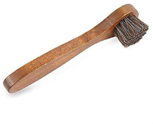 Reinigungs-Staubwedel, Rosshaar-Schuhpolier-Dauber, Holz-Schuhbürsten mit langem Griff, Glanzbürste, Schuhpflege-Applikatoren, Staubwedel for Reinigen