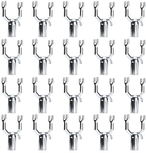 20Pcs Y-Shaped Metal Plant Rustproof Garden Stake Brackets for Fruit Trees & Delicate Stems Branch Spreaders for Fruit Trees