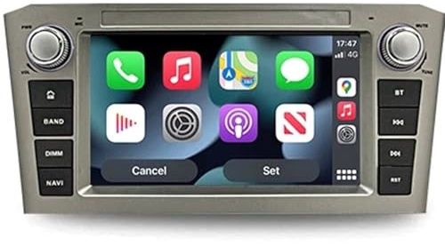 2 DIN Radio para Toyota Avensis T25 2002-2008 9 Inches Android 15 Android Auto FM Am Bluetooth USB para, 4 Core 2G+64G