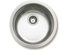 Teka - Fregadero Inox Teka Erc, 1 Seno, Mueble 45Cm, Redondo