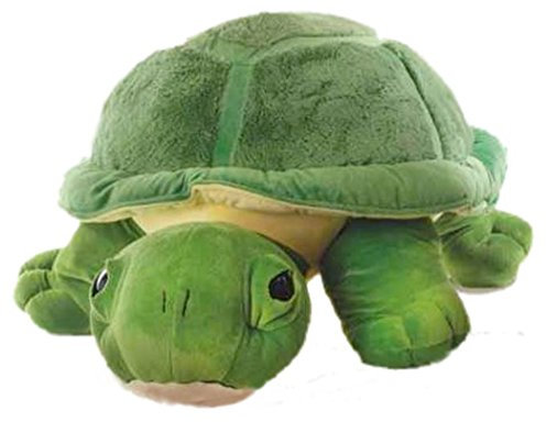 Inware 6968 - Kuscheltier Schildkröte Chilly, 53 cm, grün, Kuschelschildkröte, Schmusetier