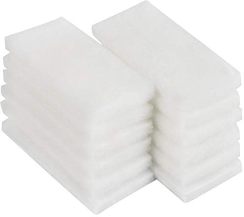 LTWHOME Poly Filterschwamm passend für Fluval Innenfilter U2 Filter(12 Stück)