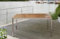 Casa Mina Schutzhülle Gartenmöbel | Abdeckhaube Tischplatte | Wasserdichte Abdeckhaube| Winterfeste Abdeckplane | Abdeckplane Gartenmöbel 160 x 90cm (Klarsicht 142103)