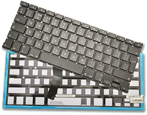 Bucom Tastatur Kompatibel mit Apple MacBook Air 13 A1369 A1466 UK QWERTY mit Backlight 2011 Keyboard