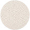 myfelt Filzkugel Sitzauflage Stuhlauflage - Linéa - Ø 36 cm, weiß