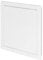 Awenta 250 x 250 mm Plastic Access Panel Door - White Opening Flap Cover Plate - Inspection Hatch - Door Latch - Concealed Hinge - Removable Door - Paintable Smooth Surface (10 x 10 Inches)