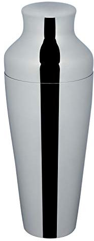 PIAZZA Cocktail Shaker 2 a Pezzi - in Acciaio Inox - Lucido, 550 ml