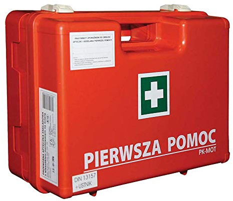 Pk-Mot AZP15 Verbandkasten, Rot, 27x35x14 Größe