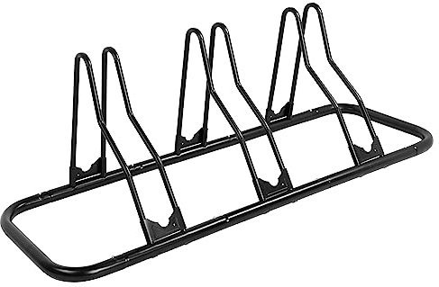 CyclingDeal Fahrradständer für Mountainbikes, Mountainbikes, Rennräder, Garagen, 3 Fahrräder