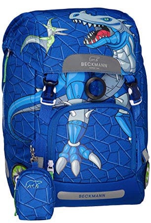 Beckmann of Norway Classic 22 Liter Schulranzen Set 4tlg. 1. Klasse, Beckmann Farbe:Armour Rex