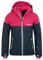 Trollkids Girls Hallingdal Jacket 176, Navy/pink