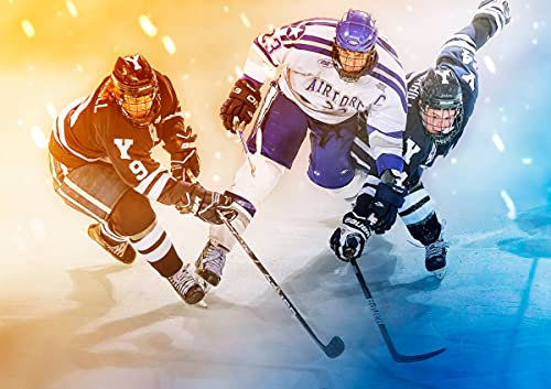 CALVENDO Poster 42,0 x 29,7 cm Querformat Ein Motiv aus dem Kalender Eishockey - Fight, Poster DIN A3 quer| Bilder, Kunstdruck, Wandbild, Wanddeko, Prints ohne Rahmen
