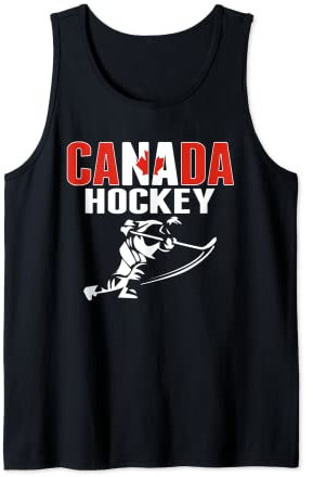 Canada Ice Hockey Fans Trikot – Support Canadian Hockey Team Tank Top